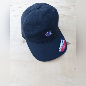 Champion Baseball Cap Snapback Hat Black